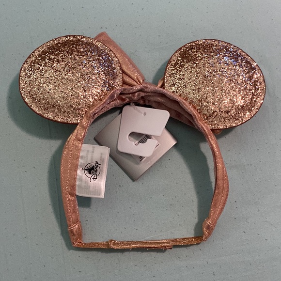 Disney Rose Gold adjustable Minnie Ears NWT - Picture 2 of 3
